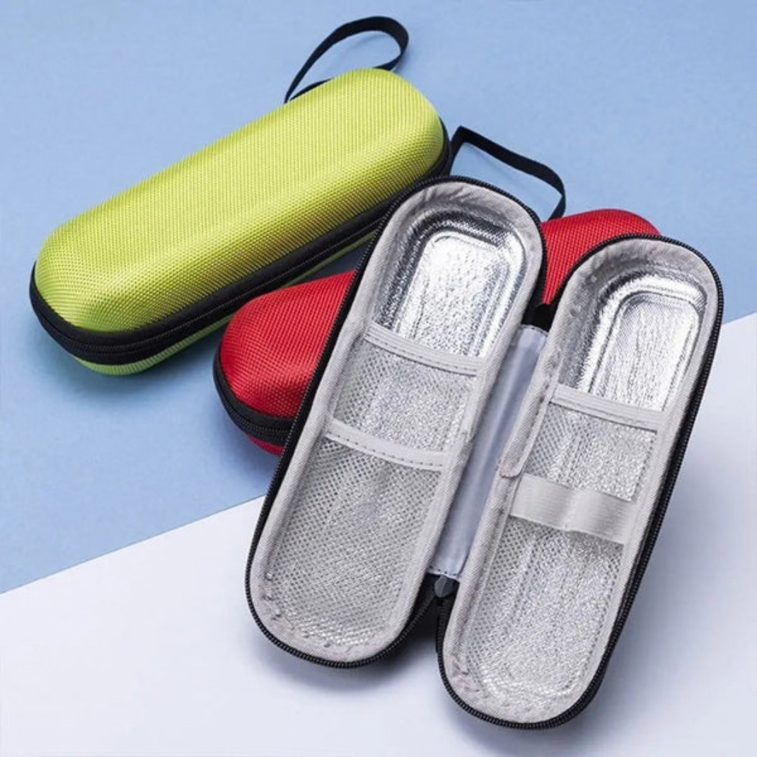 Sac Isotherme pour Insuline avec Poche de Gel – Étui Compact de Voyage 20 cm