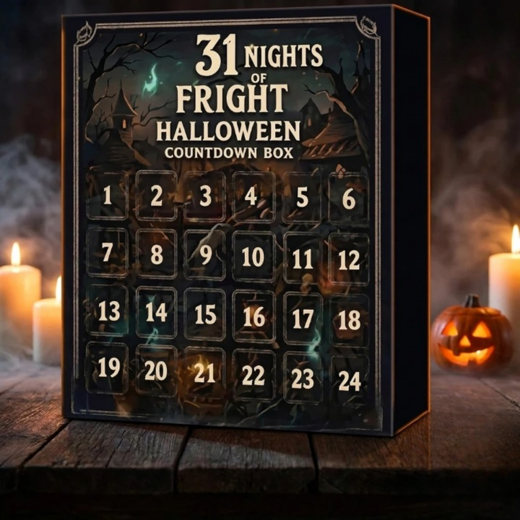 Calendrier Halloween 31 Jours avec 31 Figurines