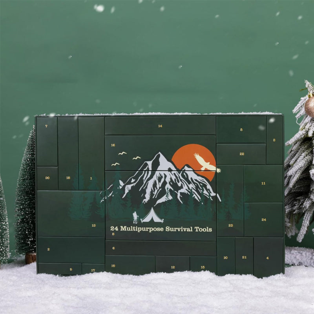 Calendrier de l’Avent Aventure & Plein Air – 24 Accessoires et Outils à Découvrir
