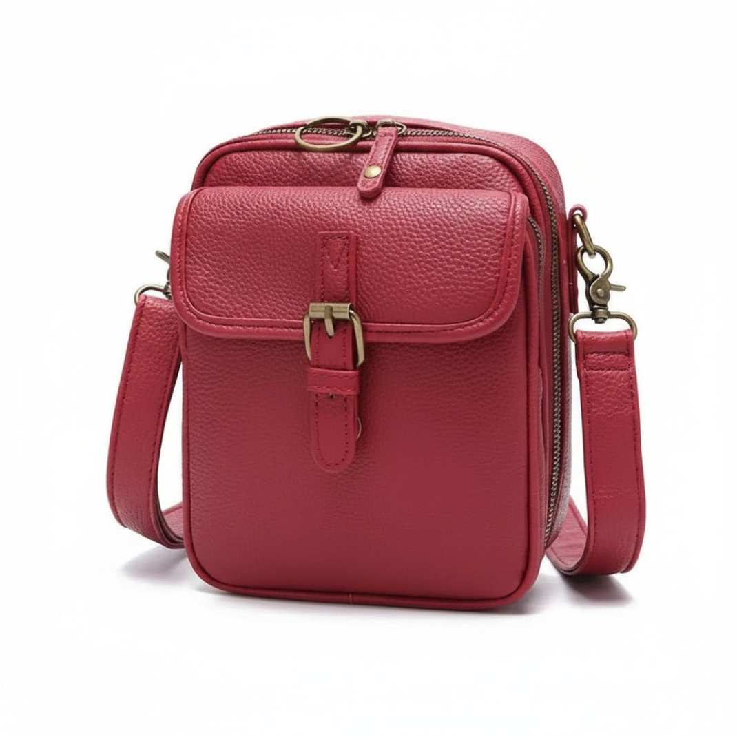 Sac Bandoulière Compact à Fermetures Sécurisées – Élégant, Réglable & Multi-Compartiments