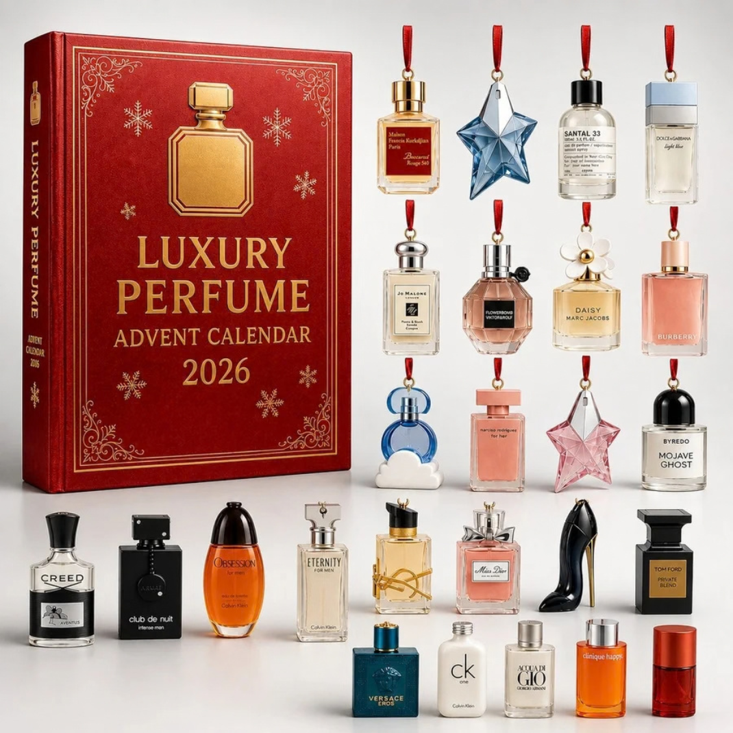 Calendrier de l’Avent Parfums 2026 – 24 Surprises aux Flacons Élégants