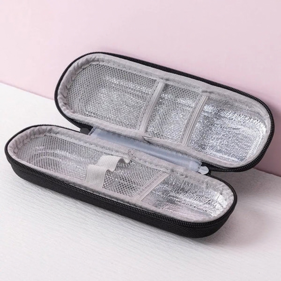 Sac Isotherme pour Insuline avec Poche de Gel – Étui Compact de Voyage 20 cm
