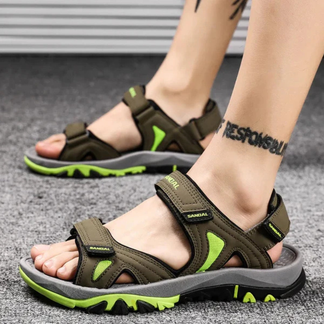 Sandales orthopédiques ergonomiques pour hommes, soulageant la douleur