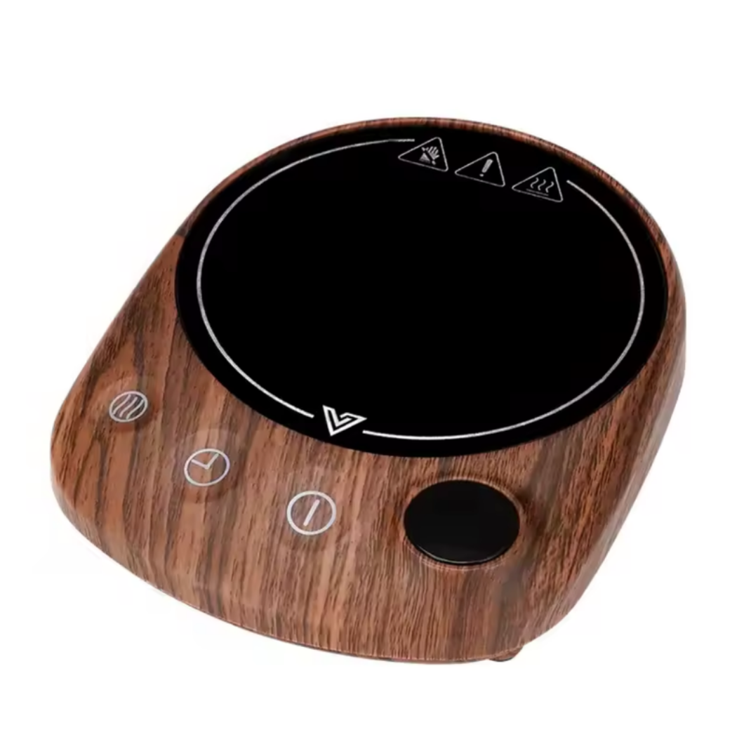 Chauffe-Tasse Électrique 200W – 5 Températures Réglables & Minuterie jusqu’à 12H