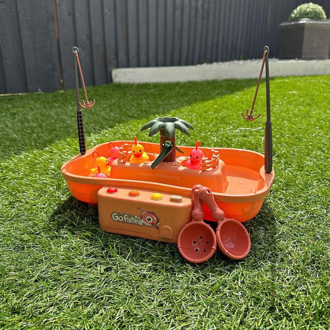 Jeu de Pêche Aquatique pour Enfants – 2 Cannes, Canards & Accessoires dès 3 Ans
