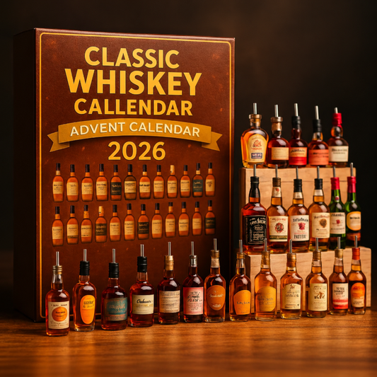 Calendrier de l’Avent Whisky 2026 avec sélection de spiritueux