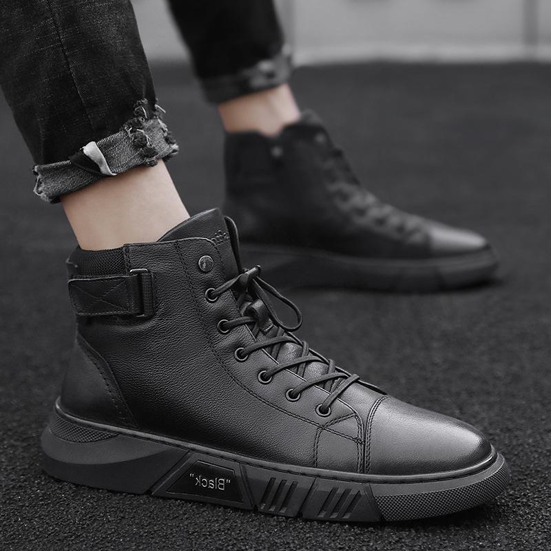 Bottines Homme à Lacets et Bride à Boucle — vue du modèle 3