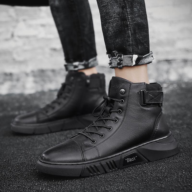 Bottines Homme à Lacets et Bride à Boucle — vue du modèle 6