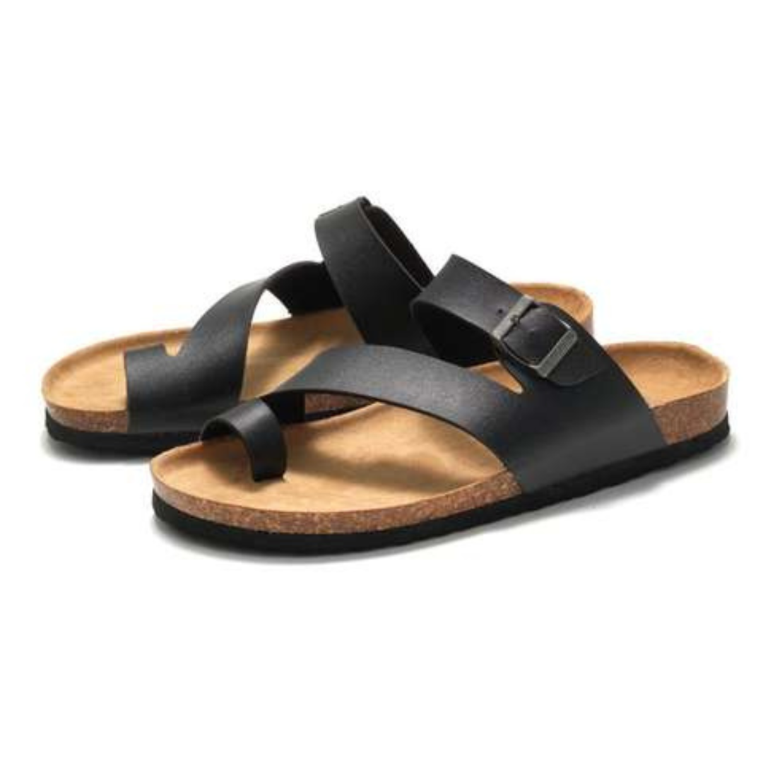 Sandales pour un confort optimal et semelle en bois