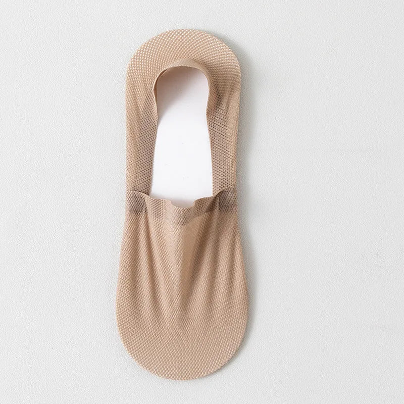 Chaussettes invisibles : Beige.
