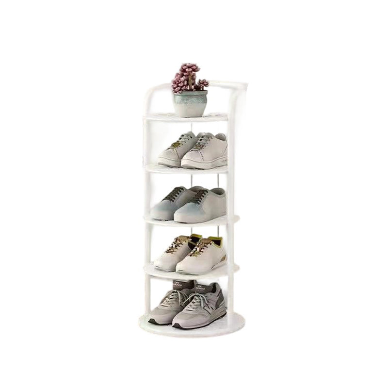 Étagère à chaussures : Blanc / 5 niveaux.