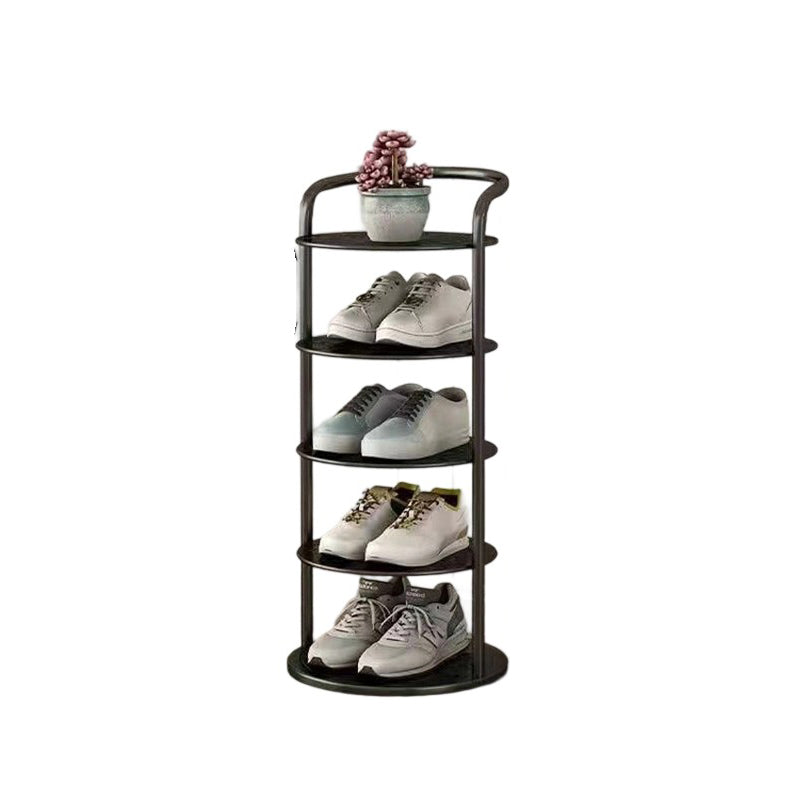 Étagère à chaussures : Noir / 5 niveaux.