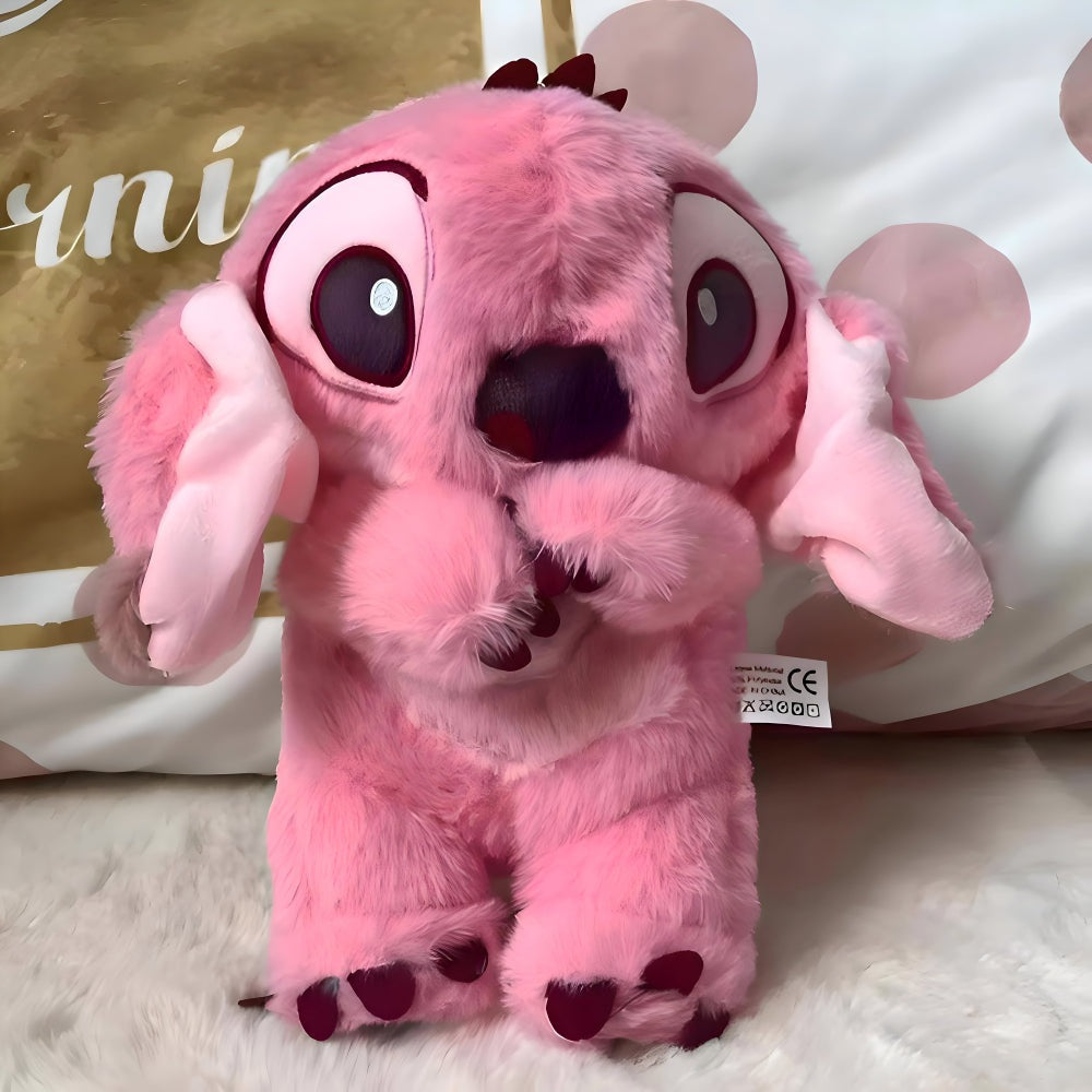 Peluche animée : Rose.