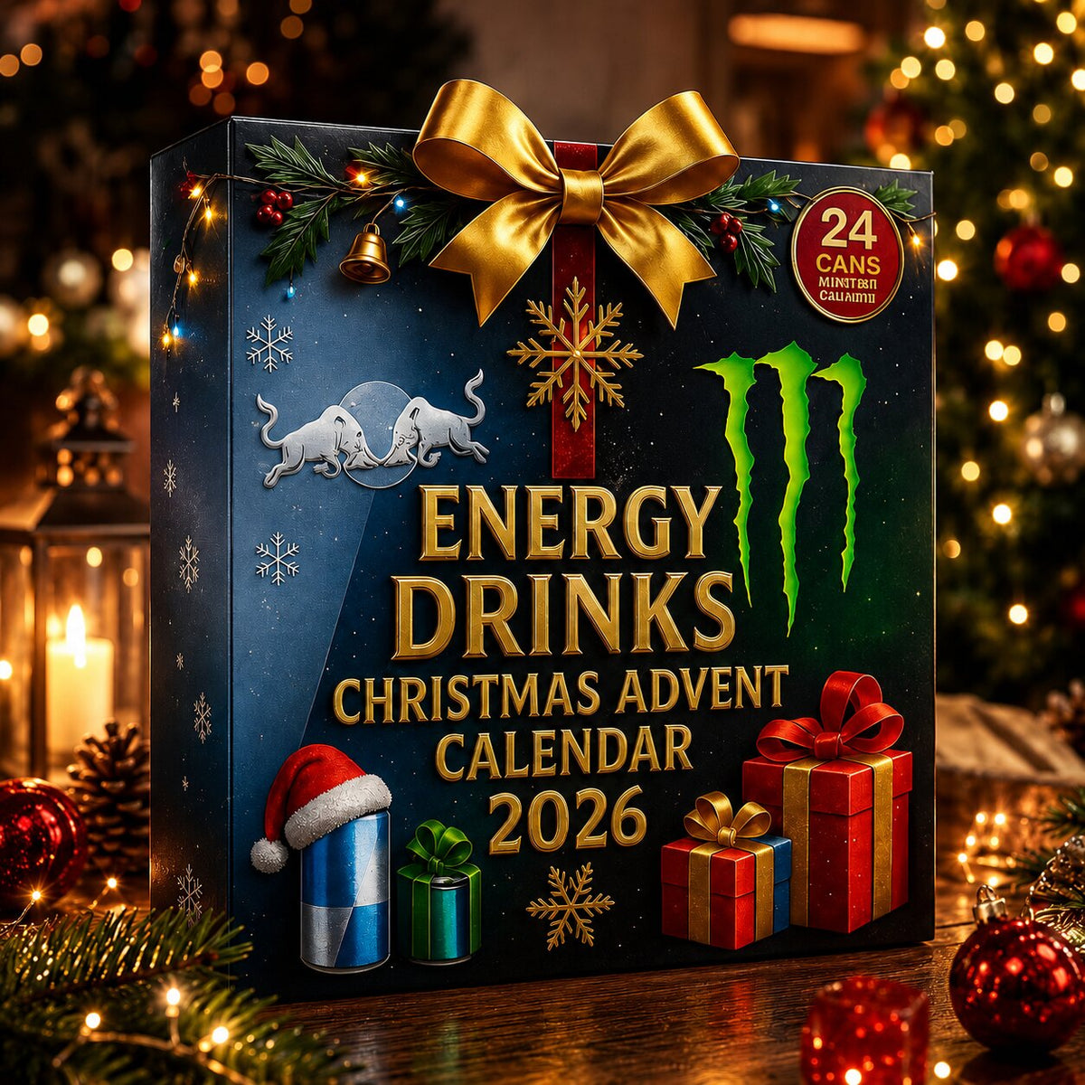 Calendrier de l’Avent Décoratif 2026 – 24 Motifs de Canettes — image originale 5