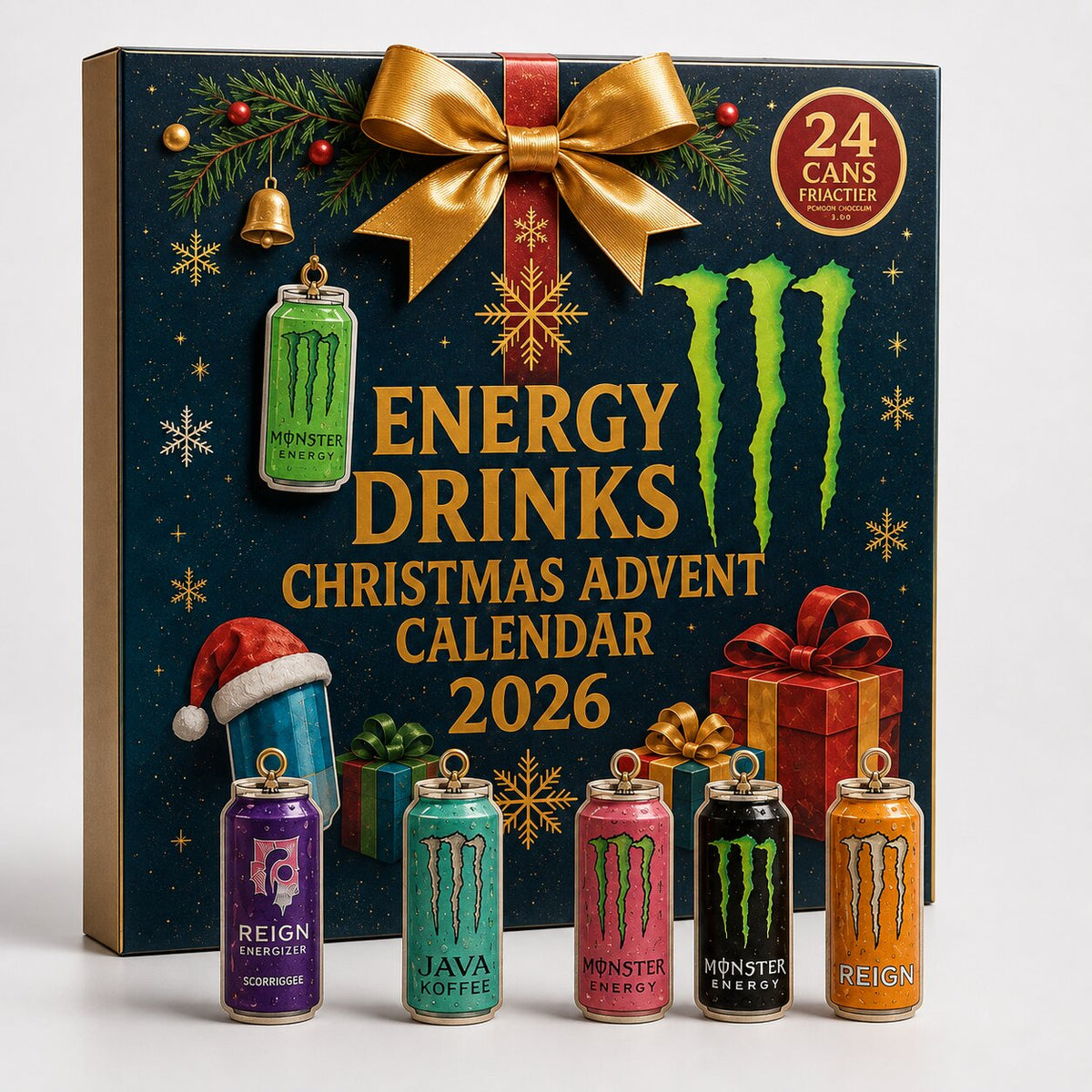 Calendrier de l’Avent Décoratif 2026 – 24 Motifs de Canettes — image originale 6