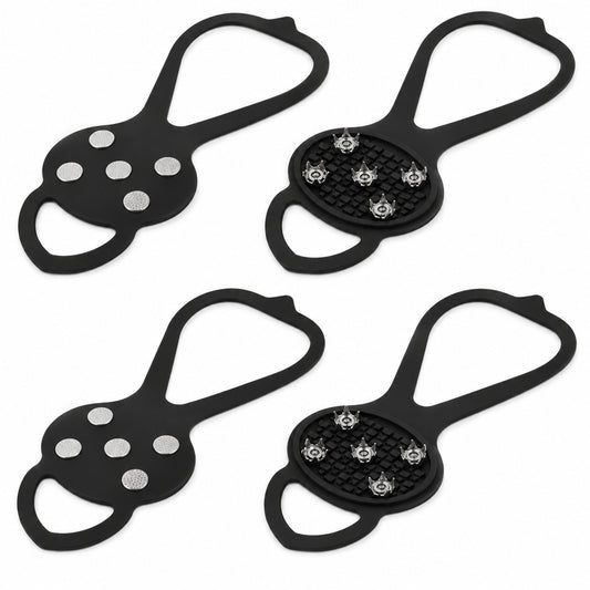 Crampons pour chaussures : L – 40 à 45 ; M – 34 à 40.