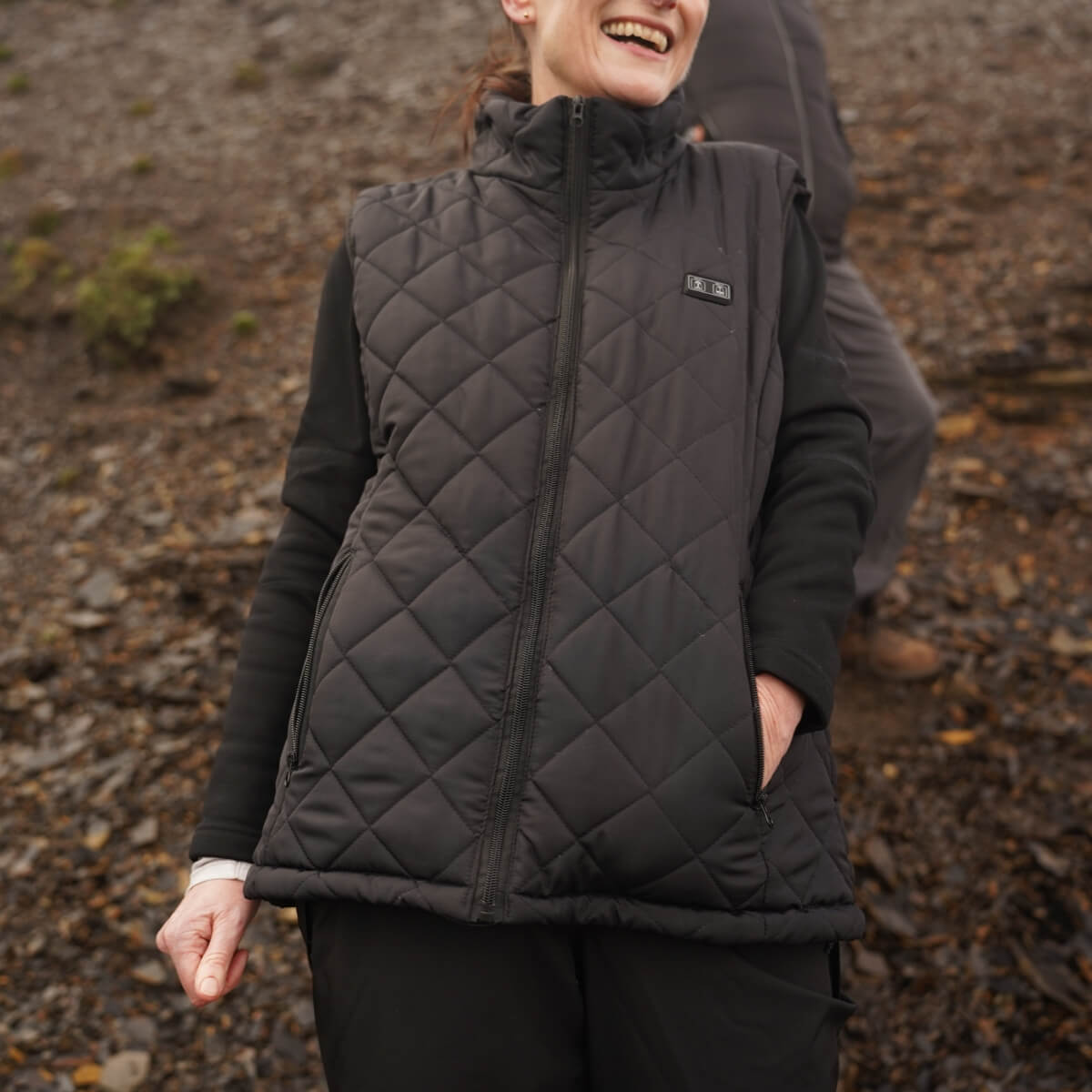 Gilet chauffant femme : détail et utilisation.