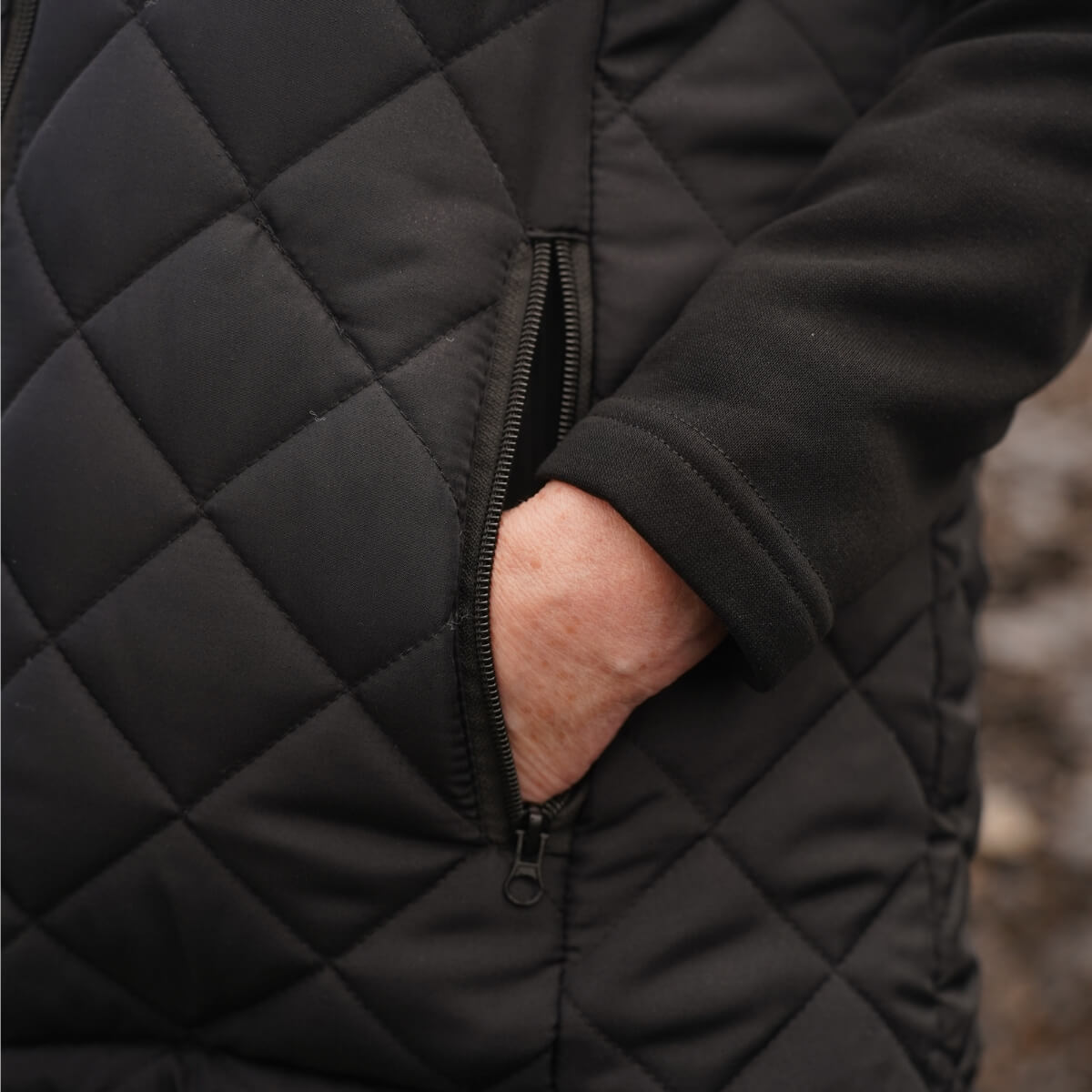 Gilet chauffant femme : détail et utilisation.