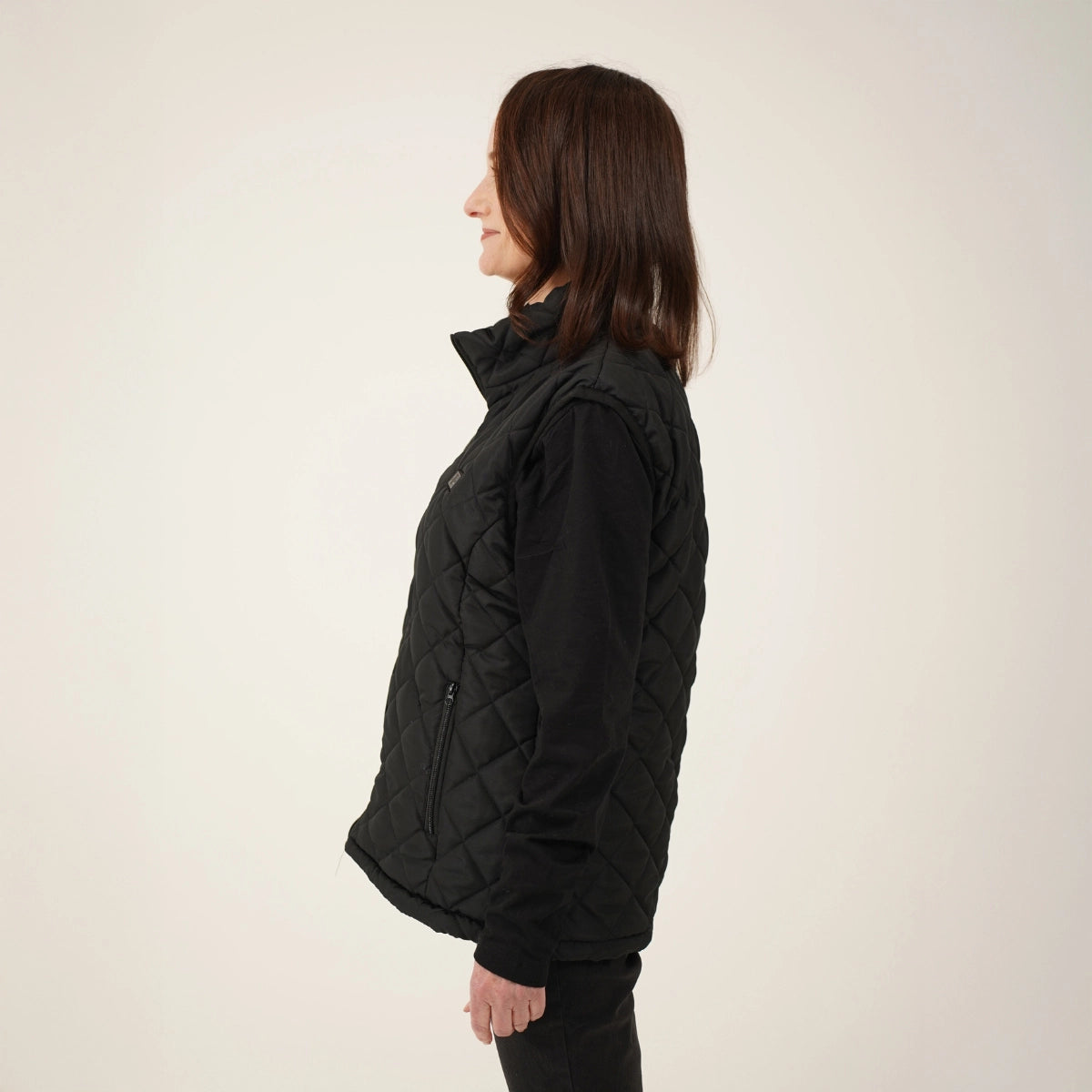 Gilet chauffant femme : détail et utilisation.