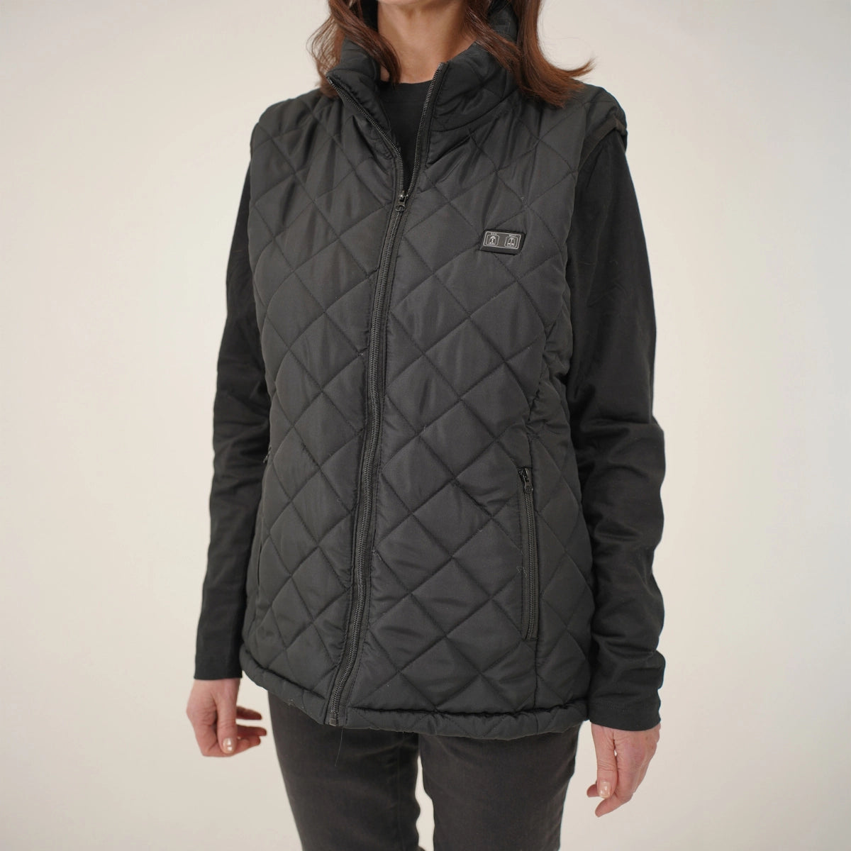 Gilet chauffant femme : détail et utilisation.