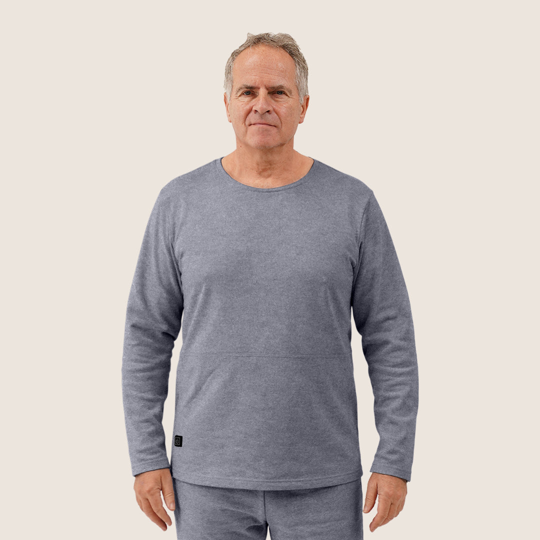 Haut chauffant : Gris.