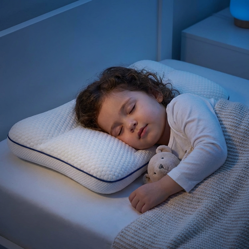 Oreiller Enfant Contour à Mémoire de Forme – Dès 3 Ans — vue du modèle 2