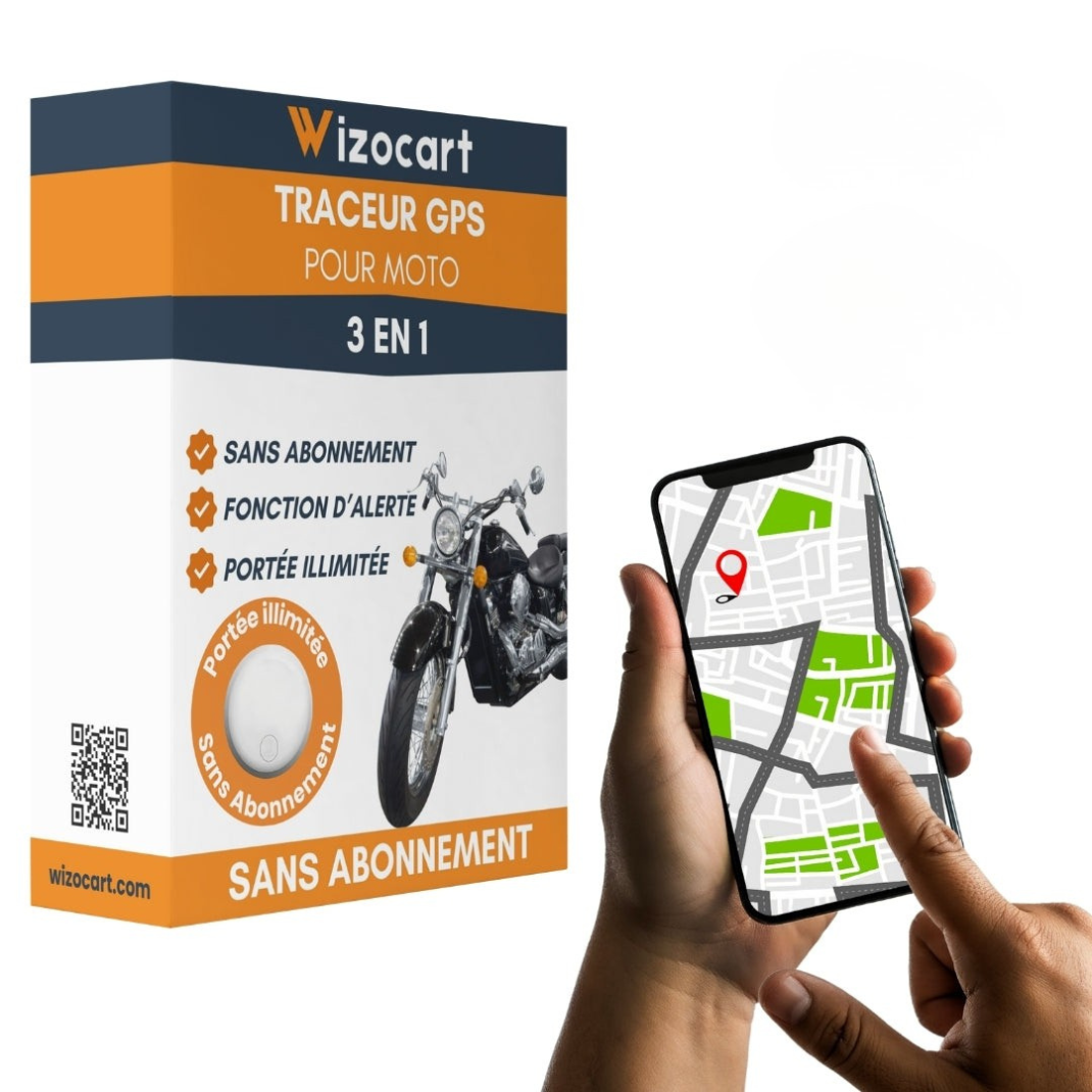 GPS pour Moto – Compatible iOS / Android, Sans Abonnement