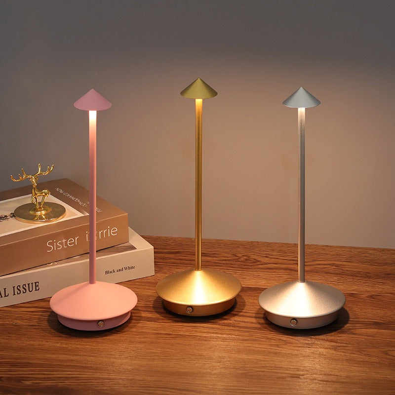 Lampe de table : vue des détails du produit.