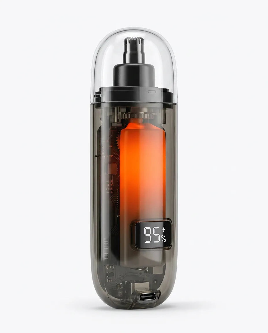 Tondeuse Rechargeable Nez et Oreilles avec Écran LED – vue du produit 1