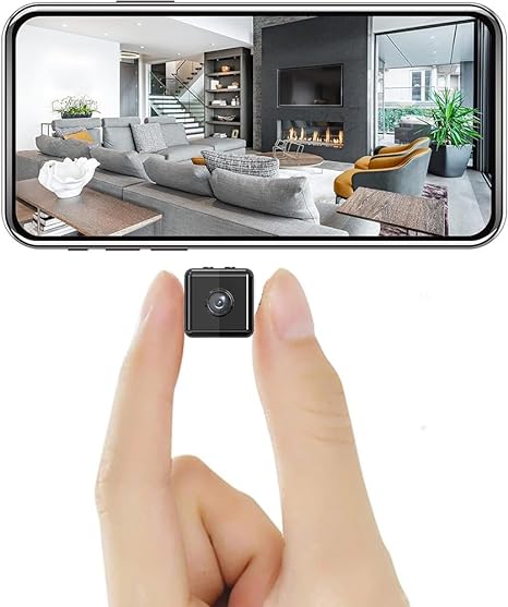 Mini Caméra Wi-Fi 1080p pour Surveillance Intérieure – vue du produit 1