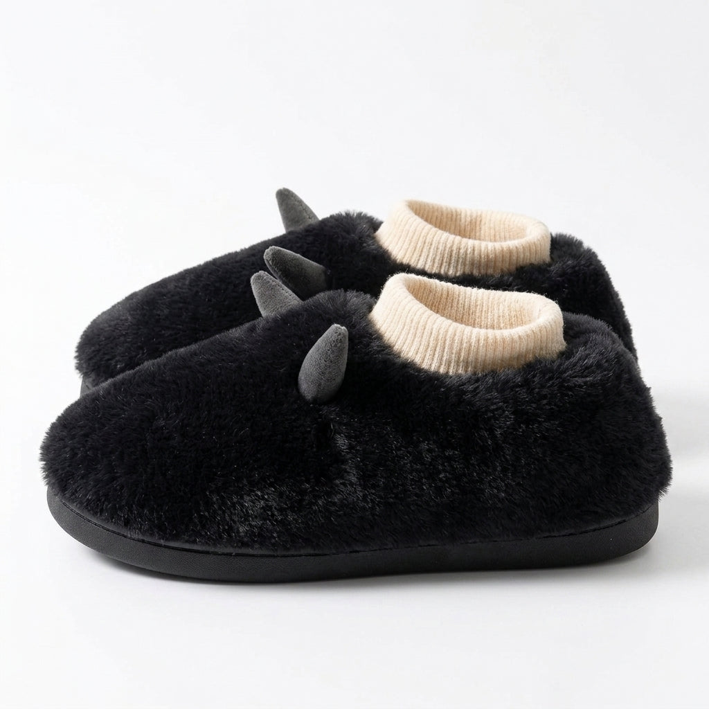 Chaussons Peluche Chauffants USB avec Inserts Amovibles – vue du produit 2