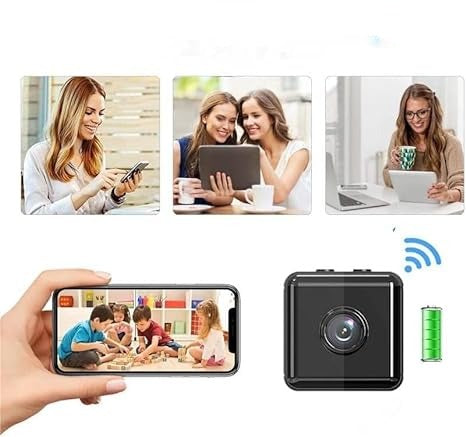 Mini Caméra Wi-Fi 1080p pour Surveillance Intérieure – vue du produit 3