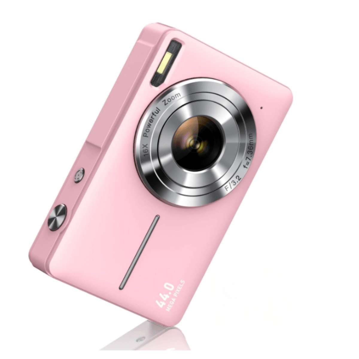 Appareil Photo Numérique Compact Rétro avec Carte 32 Go – Rose