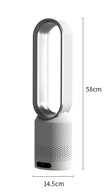 Ventilateur Colonne Sans Pales Apparentes avec Filtration – vue du produit 9