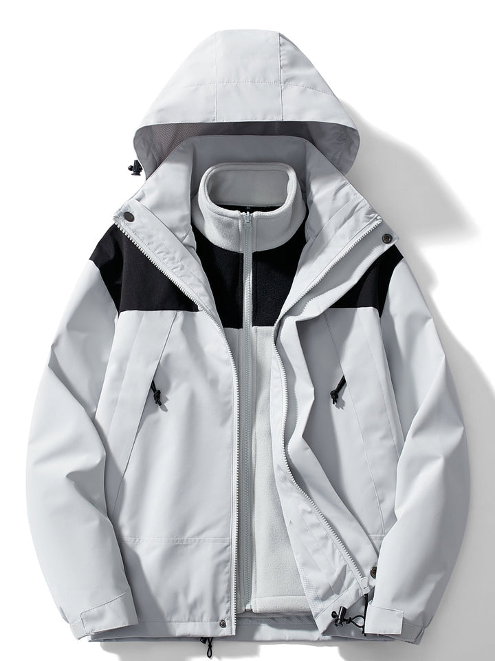 Veste outdoor : Gris.