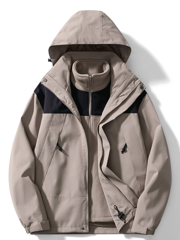 Veste outdoor : Kaki.