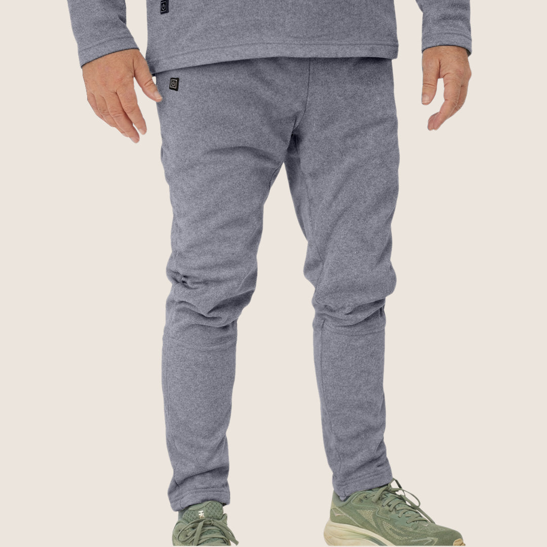 Pantalon chauffant : Gris.