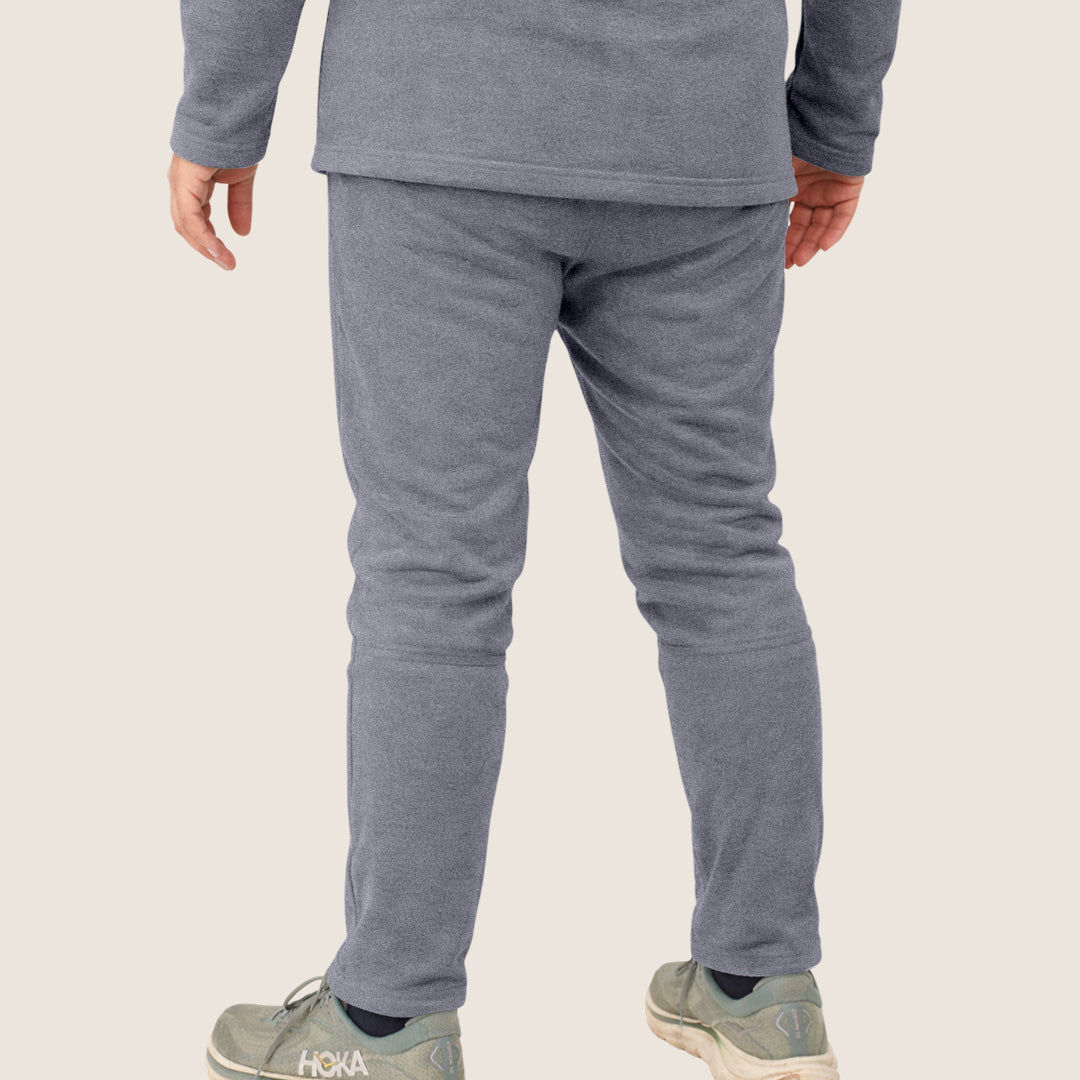 Pantalon chauffant : Gris.