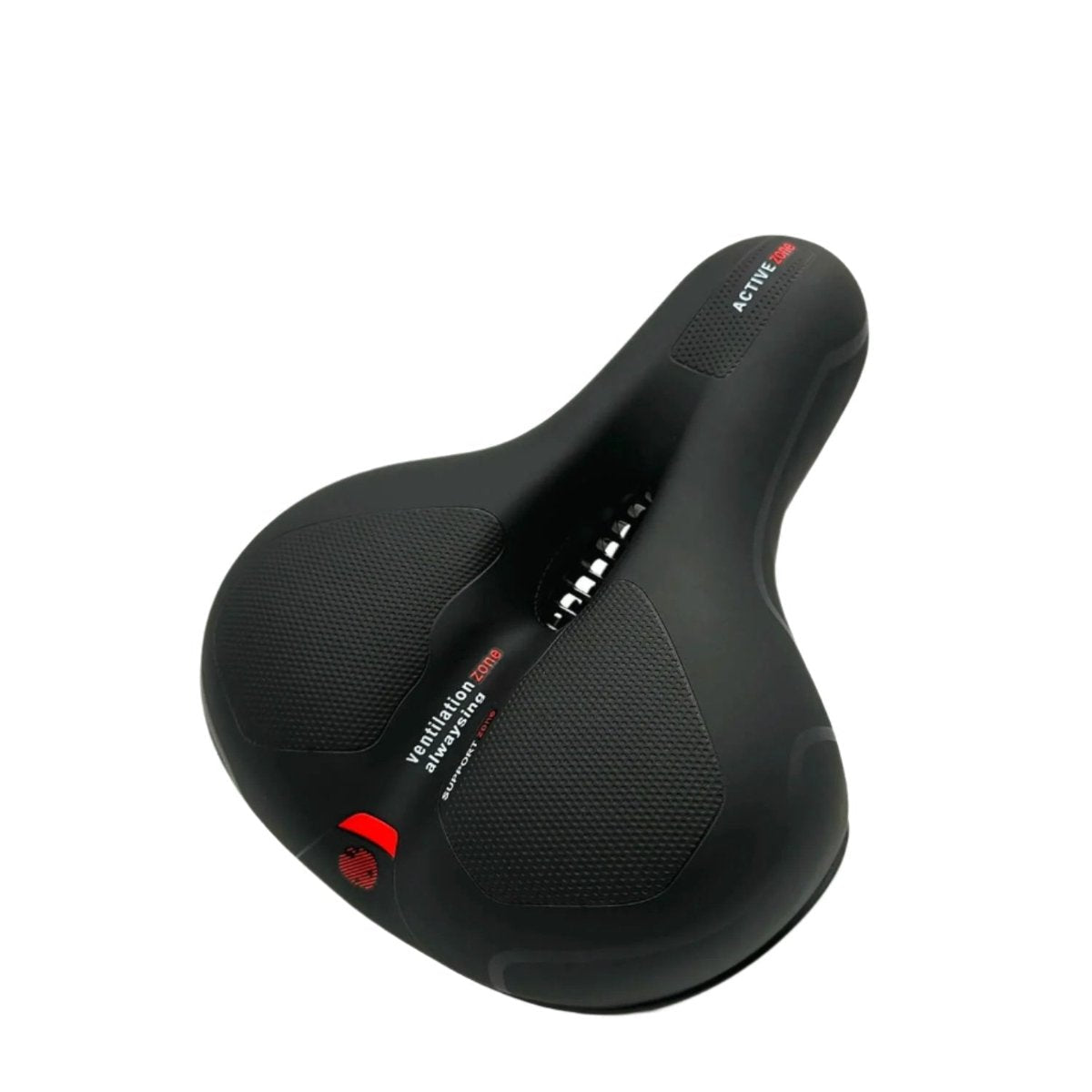 Selle de vélo : Rouge.