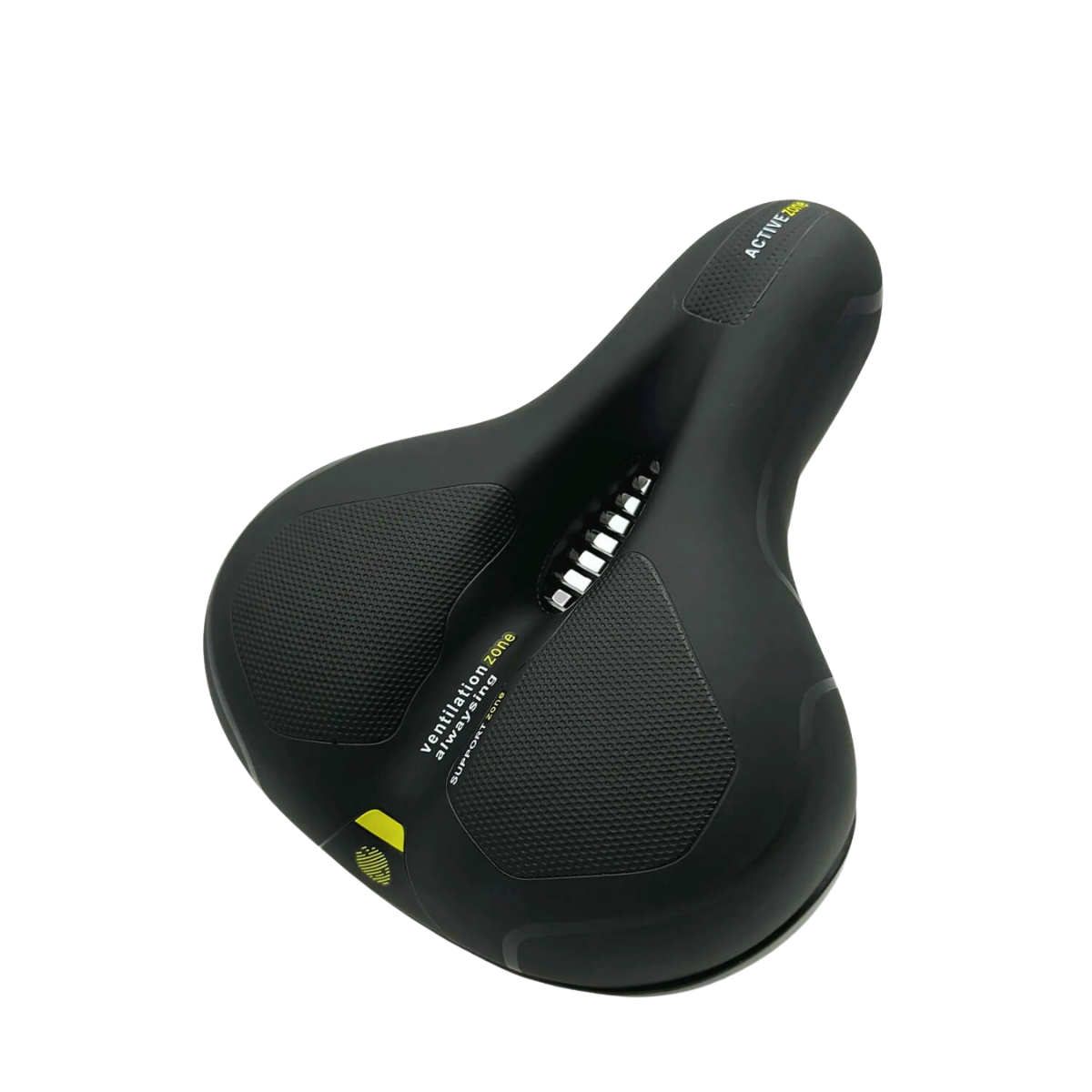 Selle de vélo : Jaune.
