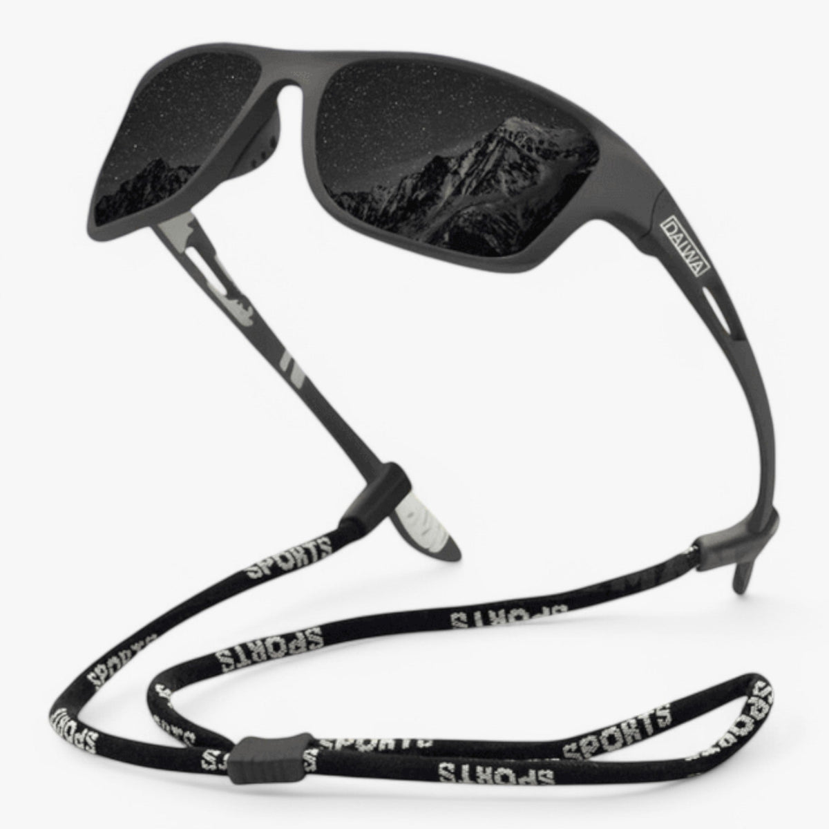 Lot de lunettes de soleil : Noir.