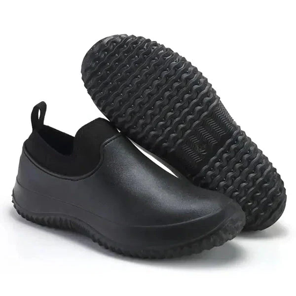 Chaussures de travail : Noir.