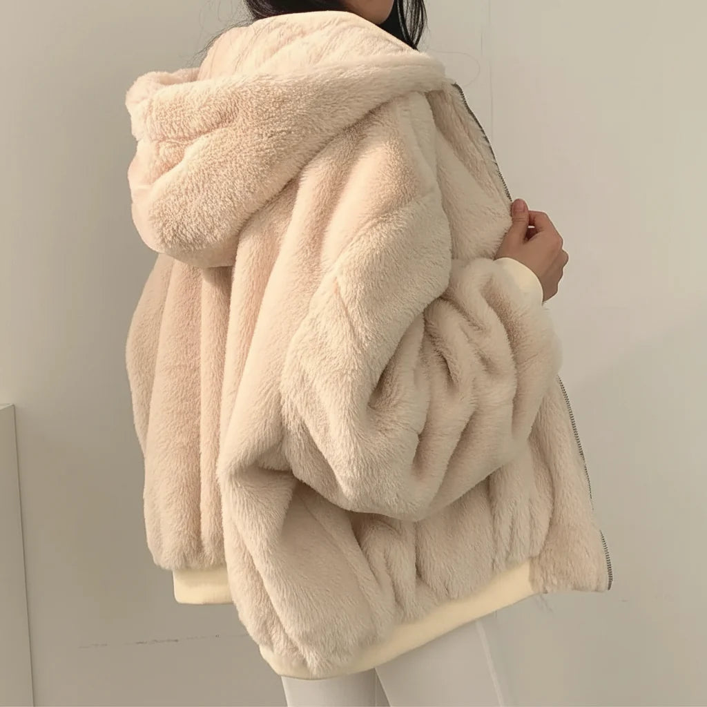 Veste femme : détail et mise en situation.