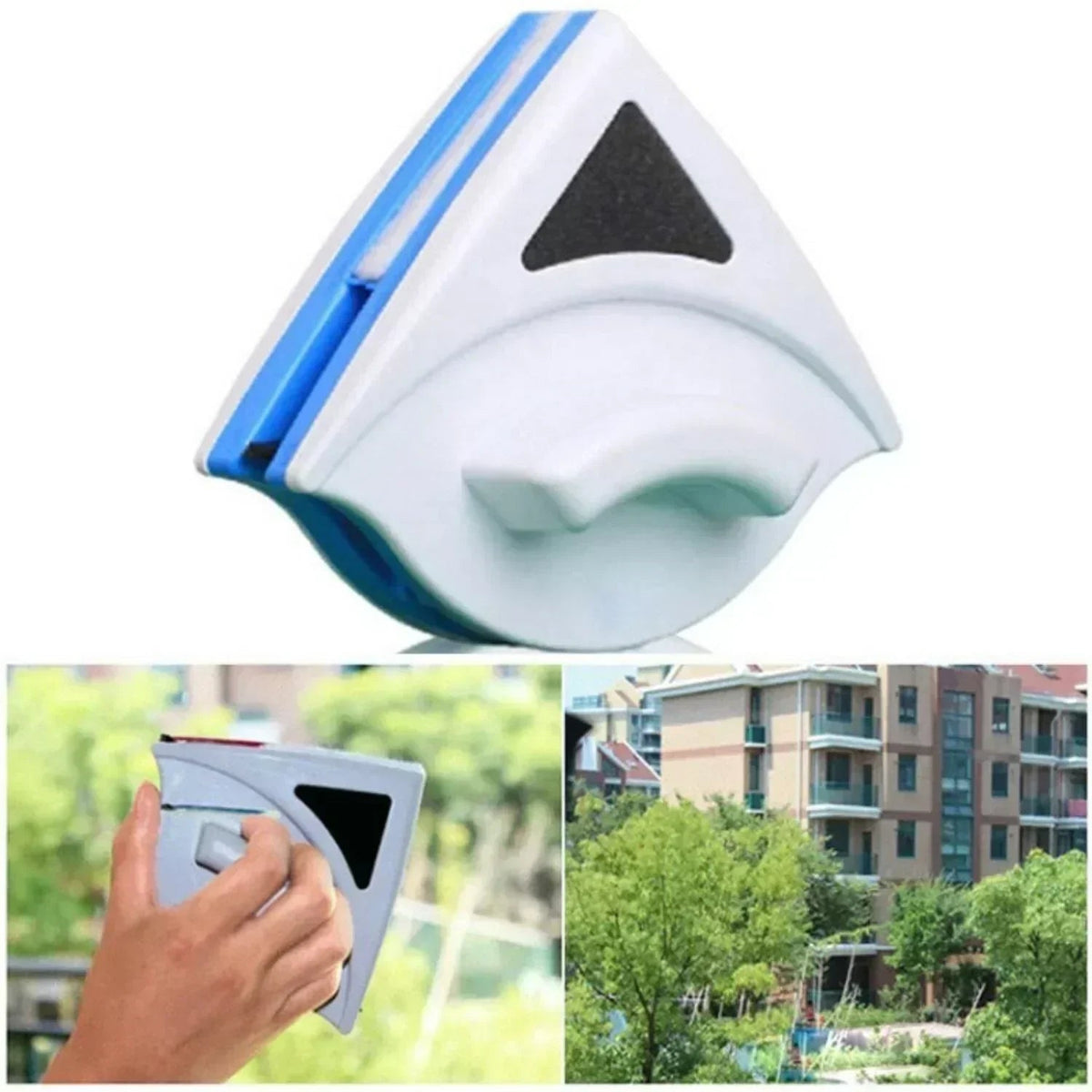 Nettoyeur de vitres : détail et utilisation.